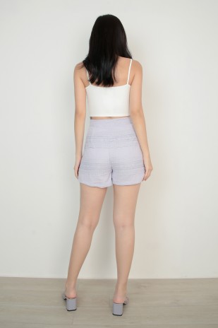 Bienne Lace Shorts in Lilac
