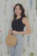 Codie Sleeveless Top in Black
