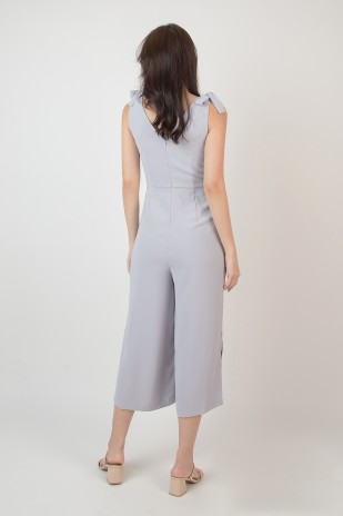 Hayria Knot Jumpsuit in Blue