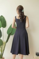 Roxie Swing Dress in Navy