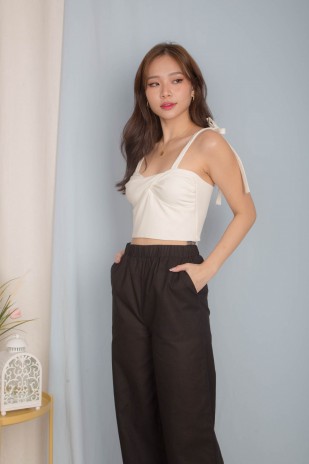 Brodie Tie Top in White