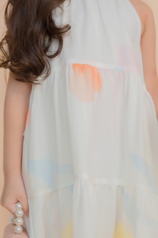 RESTOCK: Elowen Junior Dress in Orange