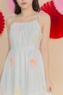RESTOCK: Elowen Floral Dress in Orange