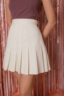 RESTOCK: Haryn Tennis Skort in Cream
