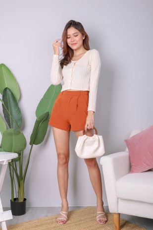 Cardin Knit Top in Cream