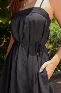 Talisse Cami Tent Dress in Black