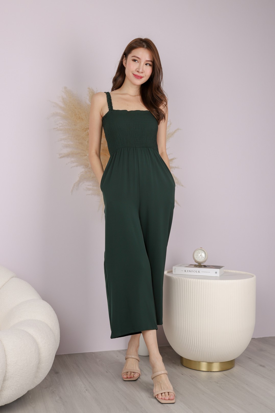 smock jumpsuit