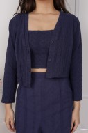 Chase Knit Cami and Cardigan Set in Oxford