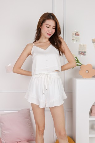 Kinsella Cami Loungewear Set in White