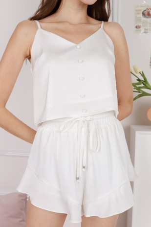 Kinsella Cami Loungewear Set in White
