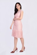 Jann Lace Dress in Pink (MY)
