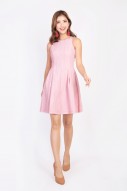 Lorne Textured Dress in Pink (MY)