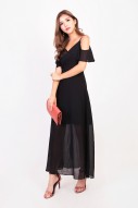 RESTOCK6: Antares Maxi Dress in Black