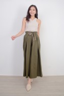 Daire Palazzo Pants in Olive (MY)