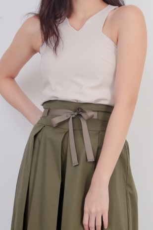 Daire Palazzo Pants in Olive (MY)