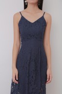 Romance Lace Dress in Navy (MY)