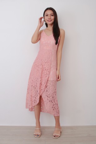 Romance Lace Dress in Pink (MY)