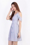 Atheron Floral Dress in Lilac (MY)