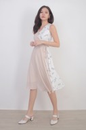Tahira Wrap Dress in Cream (MY)