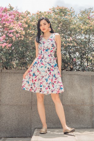 Manel Printed Dress (MY)
