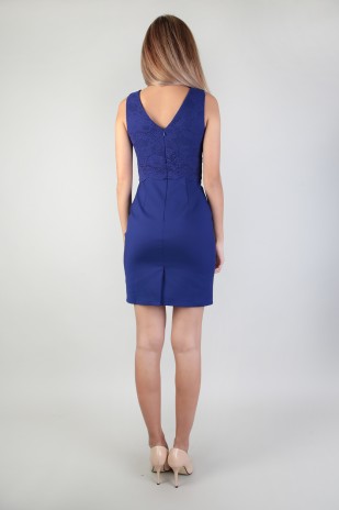 Valentina Sheath Dress in Navy (MY)