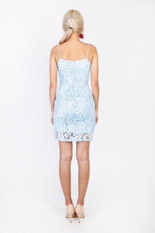 Esmie Lace Dress in Blue (MY)