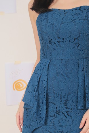 Kimora Lace Dress in Blue (MY)