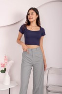 Chay Straight Leg Pants in Cloud