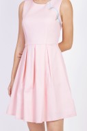 Rowen Rainbow Dress in Blush Pink (MY)