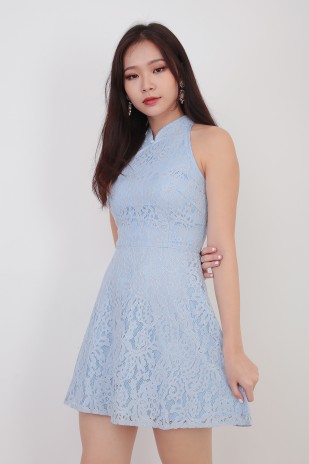 Selby Lace Cheongsam in Blue (MY)