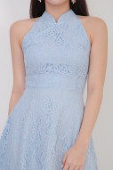 Selby Lace Cheongsam in Blue (MY)