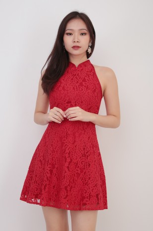 Selby Lace Cheongsam in Red (MY)