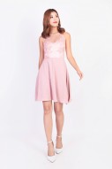 Deanna Lace Dress in Pink (MY)