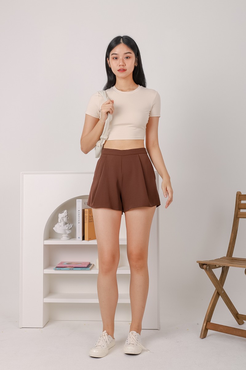 RESTOCK4: Esthel Basic Baby Tee in Cream
