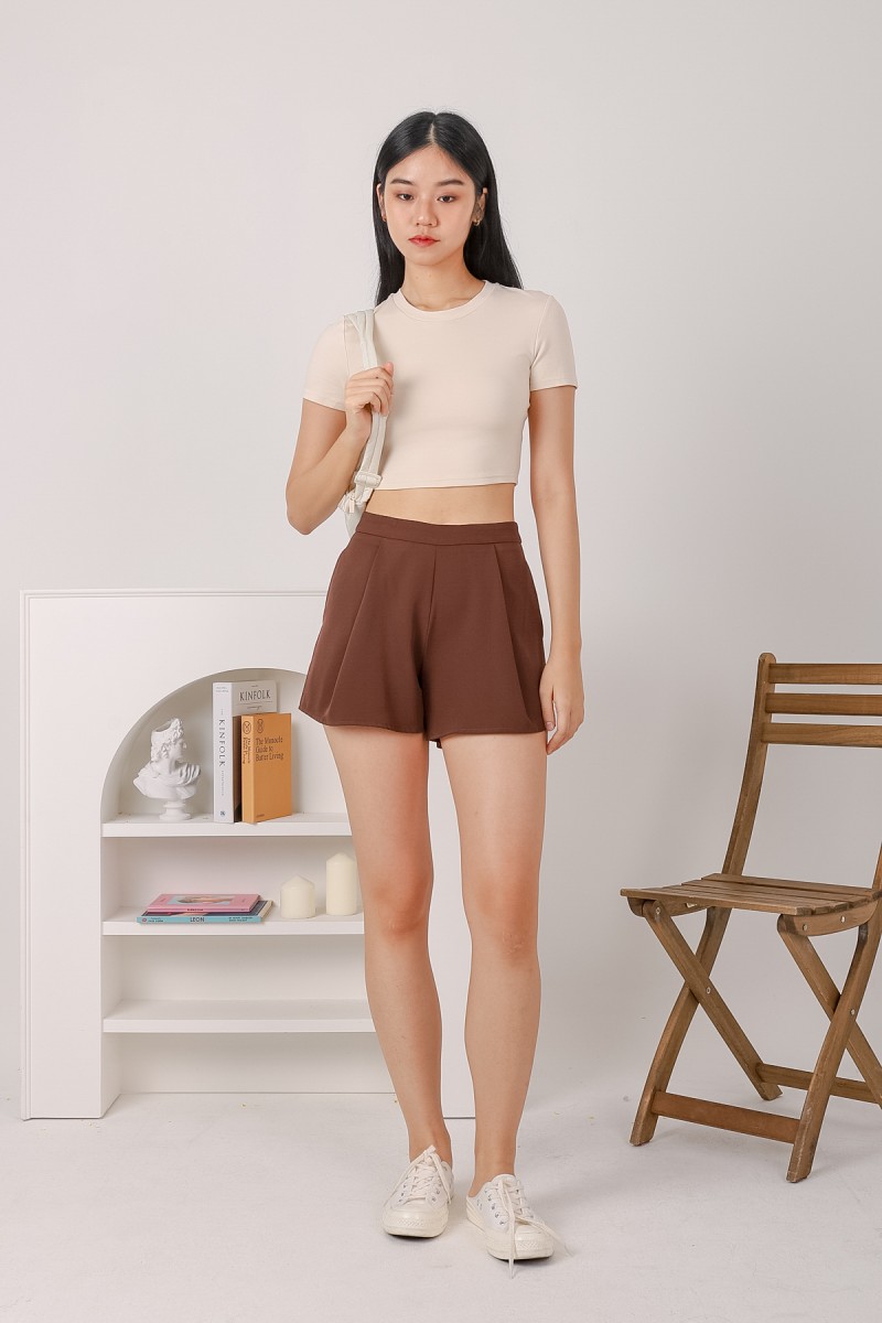 RESTOCK4: Esthel Basic Baby Tee in Cream