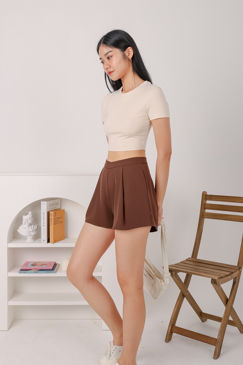 RESTOCK4: Esthel Basic Baby Tee in Cream