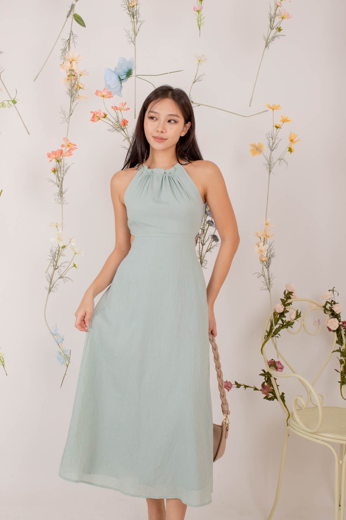 alle-halter-side-cut-out-dress