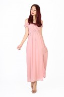 RESTOCK12: Heather Maxi Dress in Dusty Pink