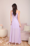 RESTOCK5: Zoie Cowl Maxi Dress in Lavender