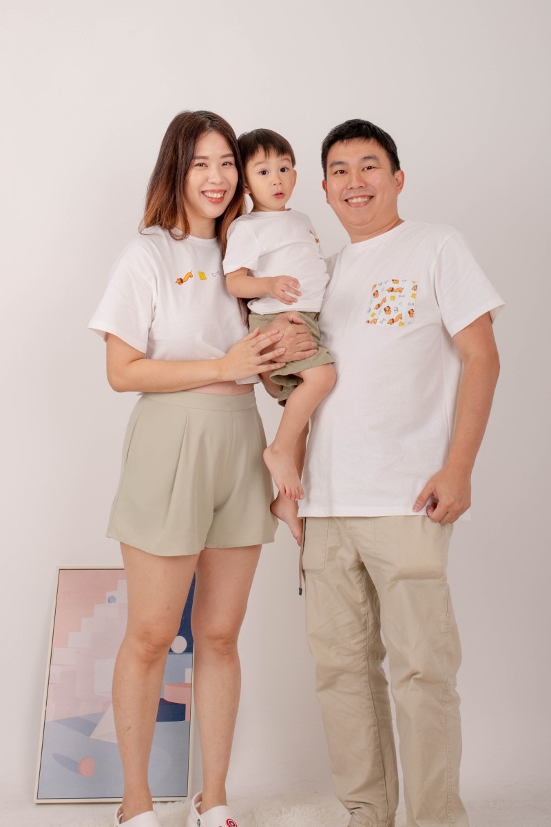 Waru Junior T-Shirt in White
