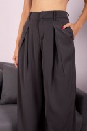 RESTOCK4: The Swirl Dream Pants in Gunmetal