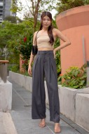 RESTOCK4: The Swirl Dream Pants in Gunmetal