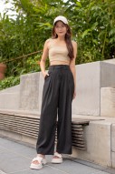 RESTOCK4: The Swirl Dream Pants in Black