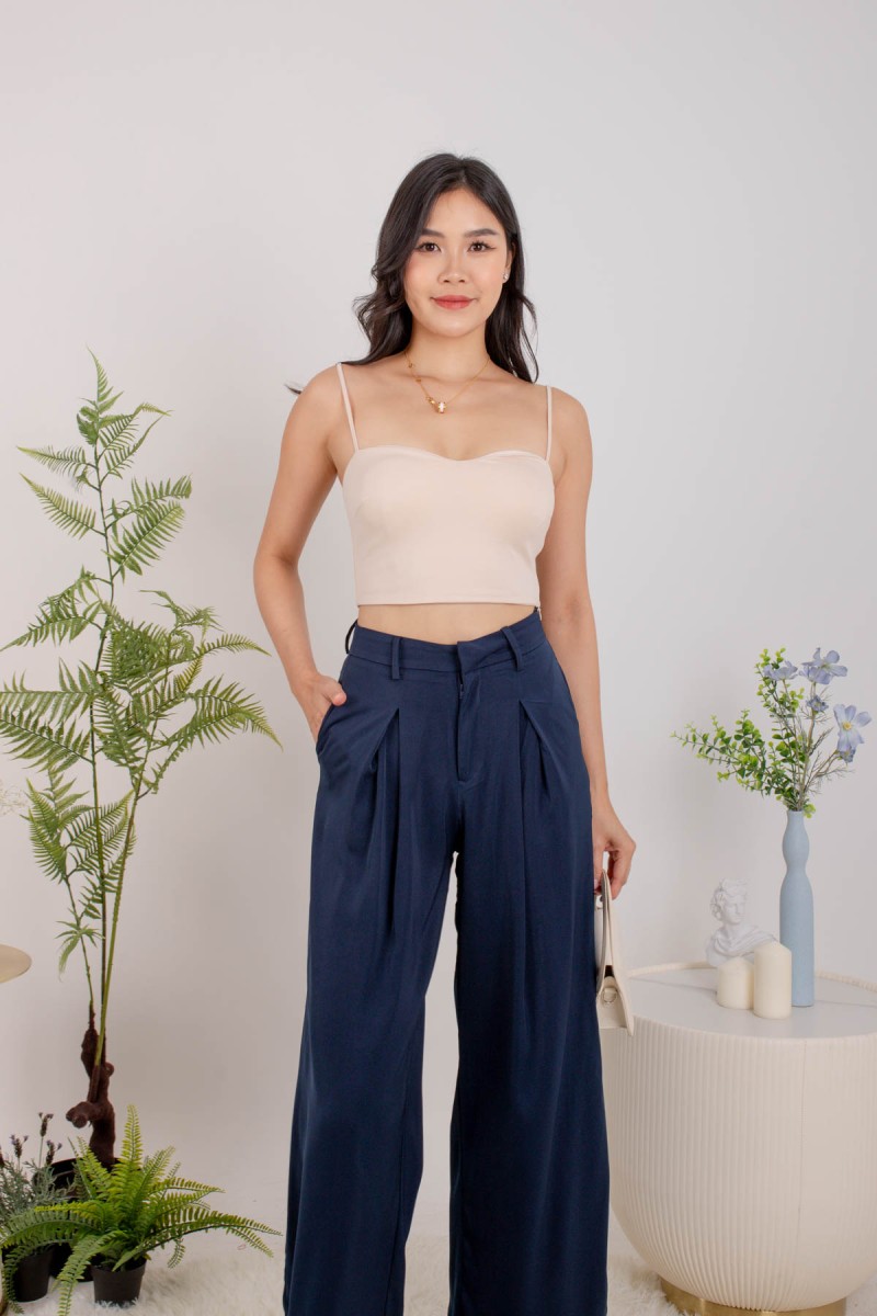 RESTOCK4: The Swirl Dream Pants in Navy