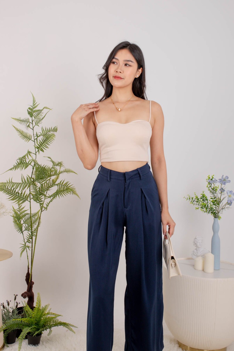 RESTOCK4: The Swirl Dream Pants in Navy