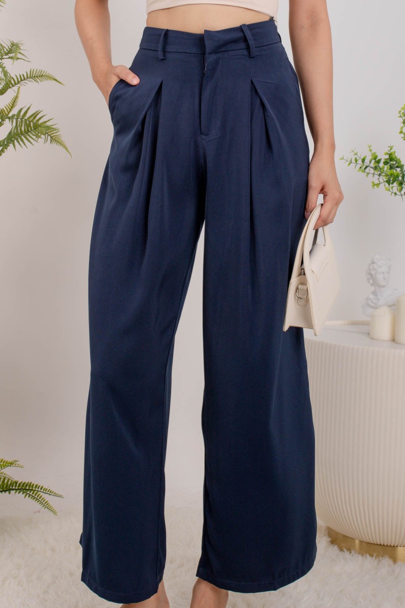 RESTOCK4: The Swirl Dream Pants in Navy