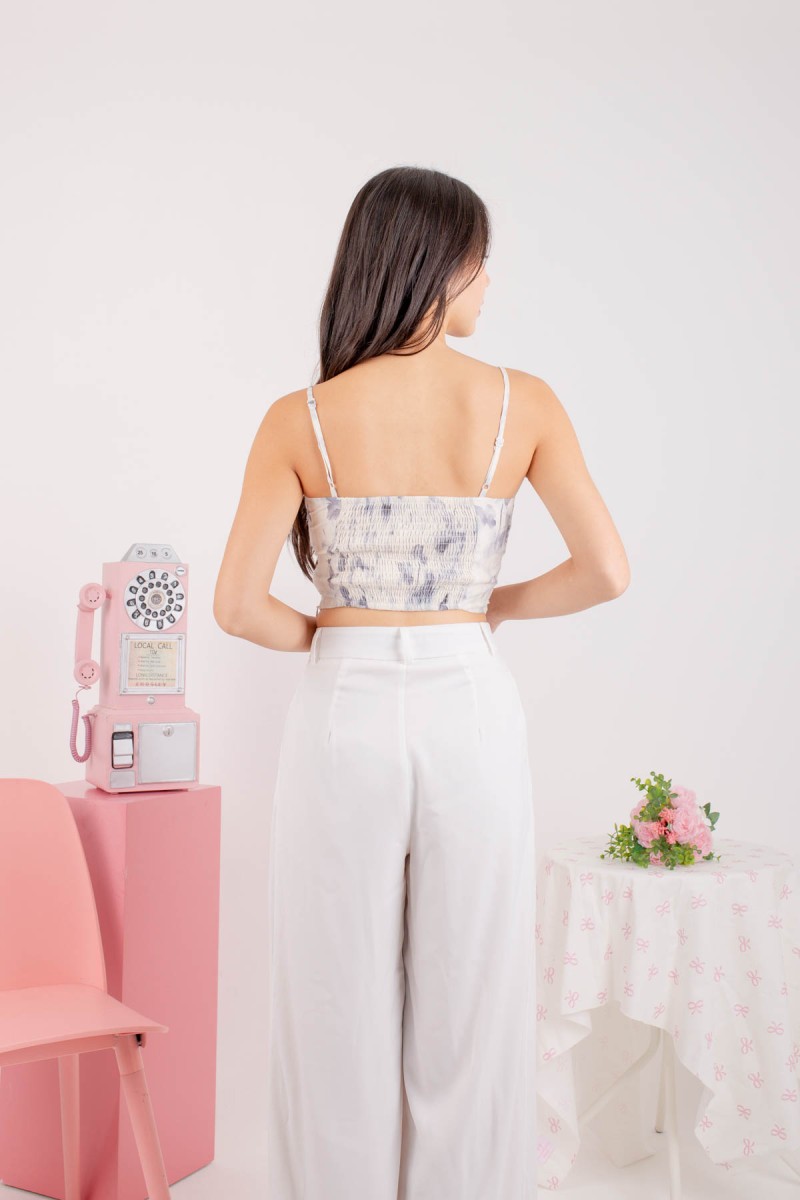 RESTOCK4: The Swirl Dream Pants in White